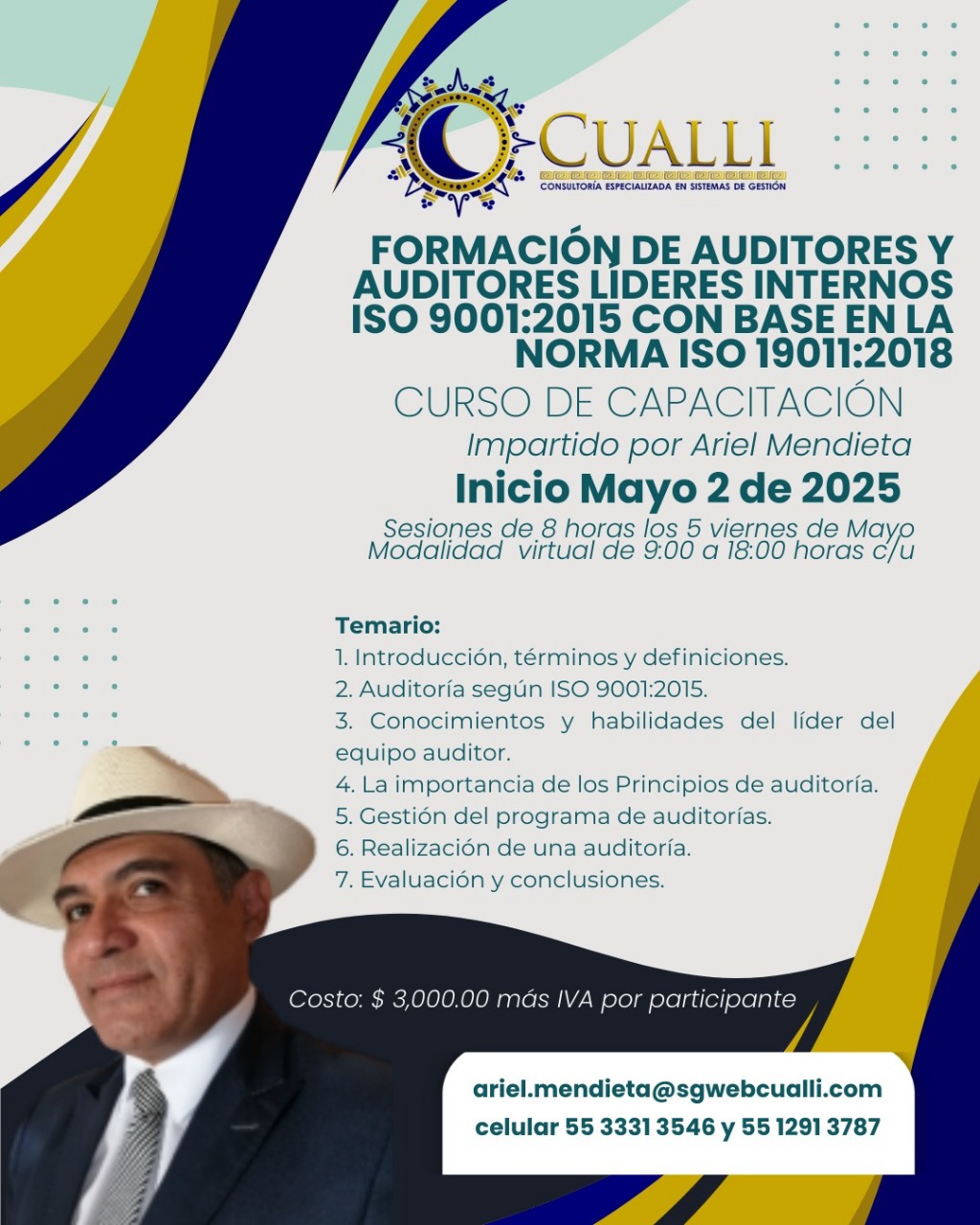 Curso Formación de Auditores Internos y Auditores Líderes